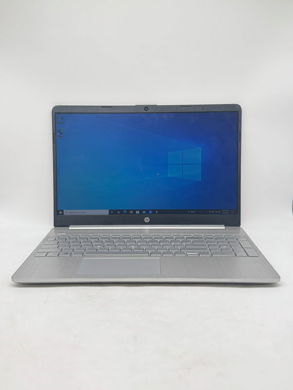 HP 15-DY1023DX 15.6" Intel Core i3-1005G1 4GB RAM 128GB SSD Silver Used