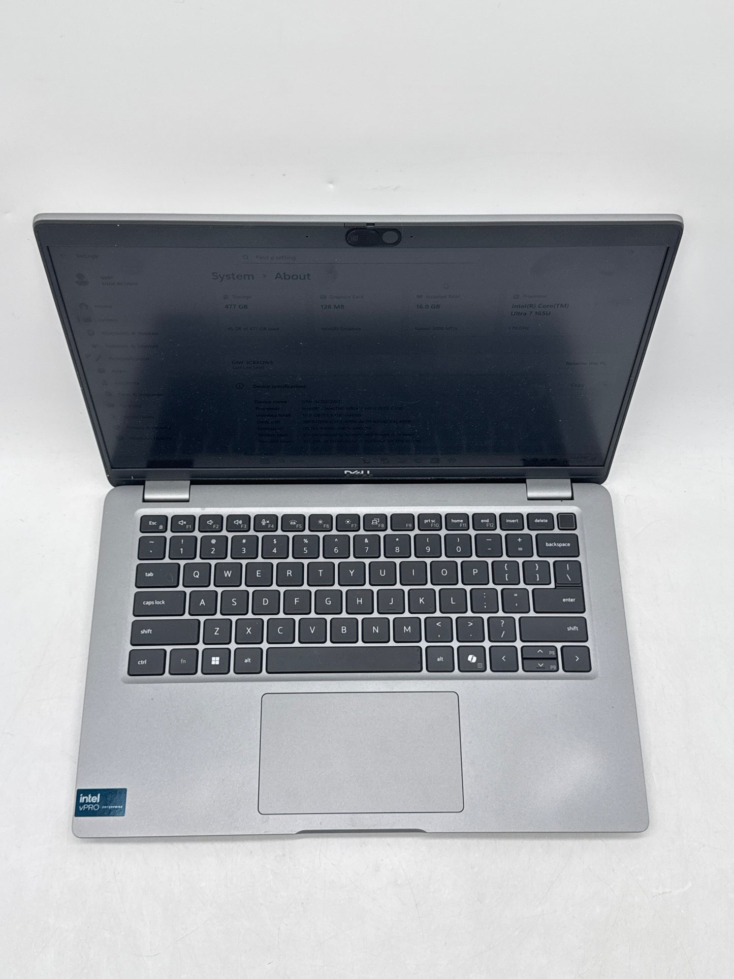 Dell Latitude 5450 14" FHD Core Ultra 7 165U 16GB 512GB SSD