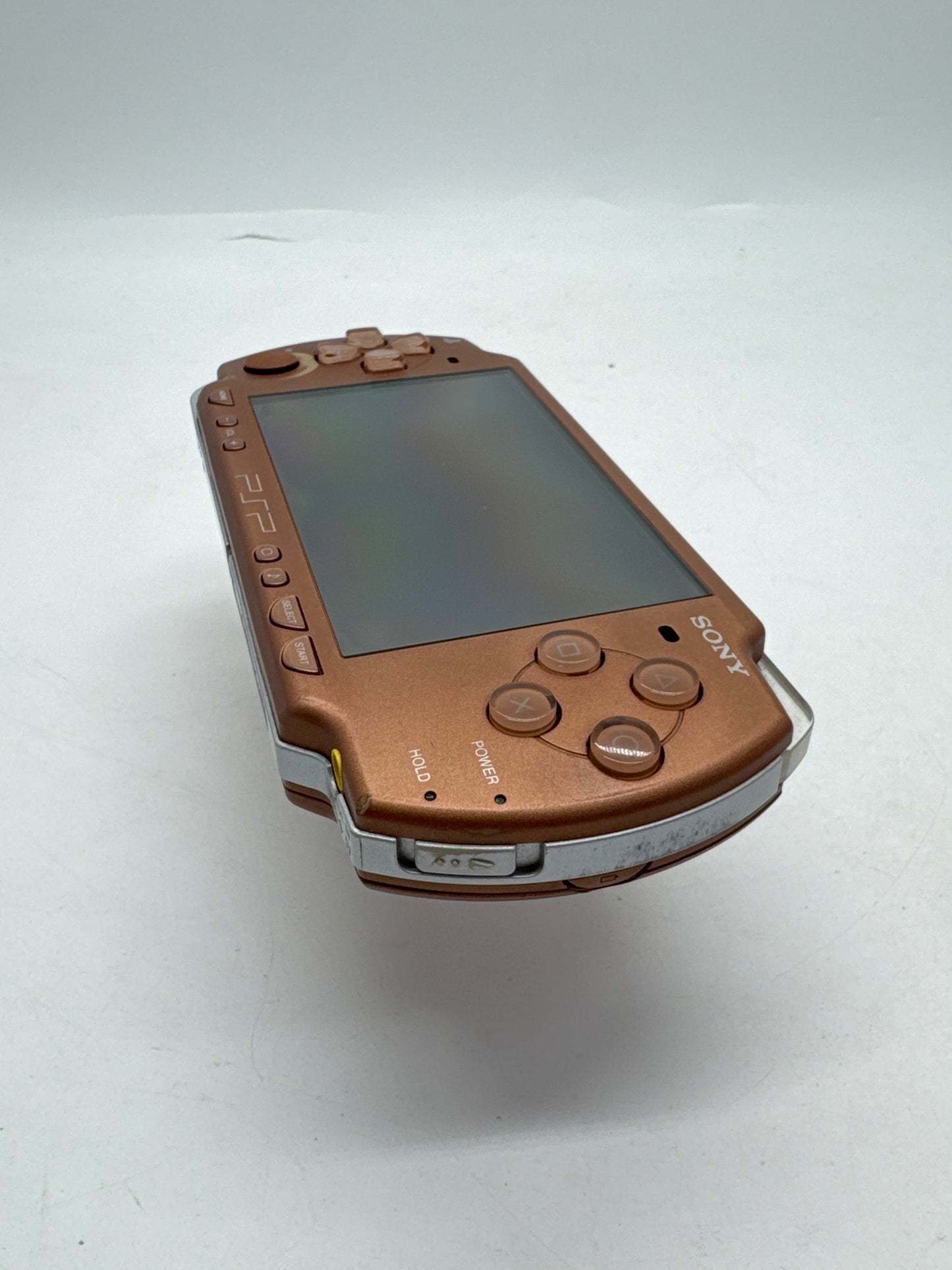 Sony PlayStation Portable PSP-2000 Matte Bronze Console #379 w/2400mAh Battery