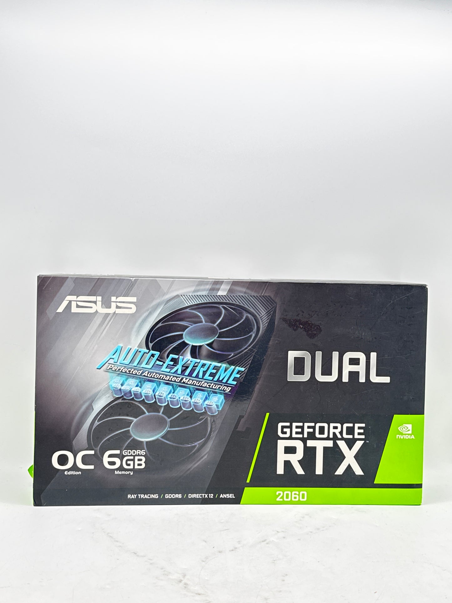 ASUS GeForce RTX 2060 OC 6GB GDDR6 EVO Graphics Card DUAL-RTX2060-O6G-EVO