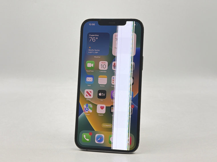 T-Mobile Apple iPhone 12 Pro Max A2342 256GB Graphite - Cracked Read!
