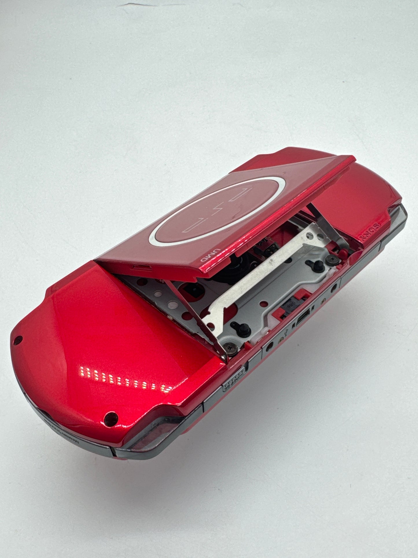 Sony PSP-3000 Red Console #57 w/ 2400mAh Battery & Charger