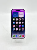 AT&T Apple iPhone 14 Pro Max A2651 128GB Deep Purple 82% Battery Health image 1