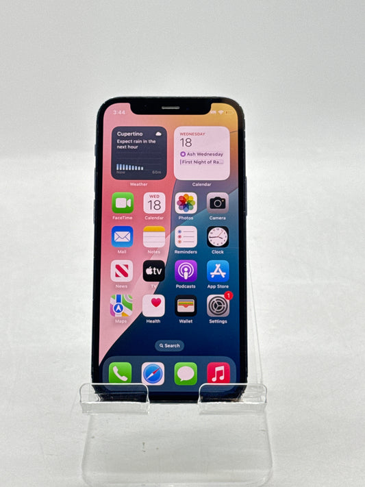 Unlocked Apple iPhone 12 Mini A2176 128GB Black - Service Battery 79%