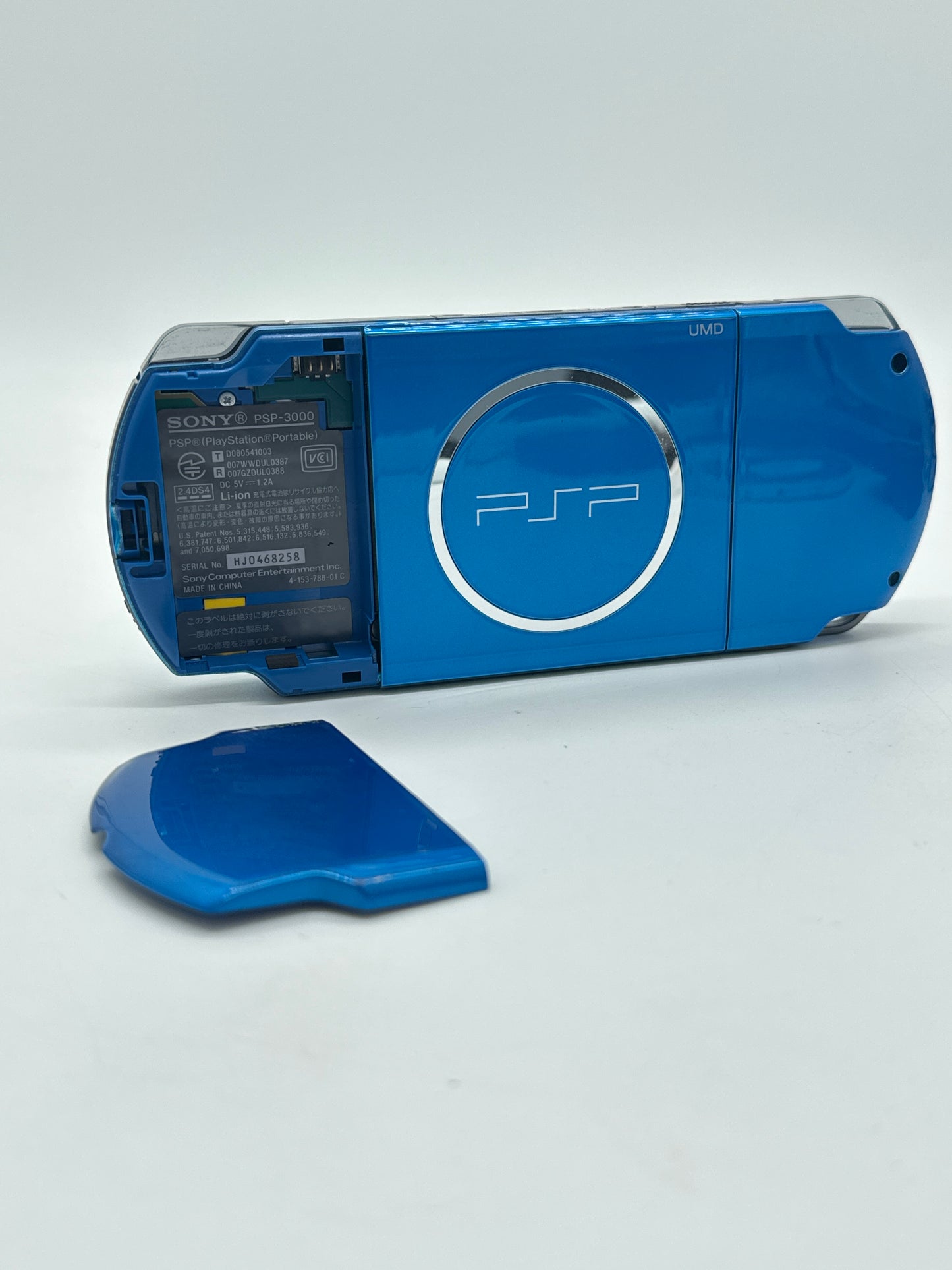 Sony PSP-3000 Blue Console #229 No Battery No Charger READ AS IS