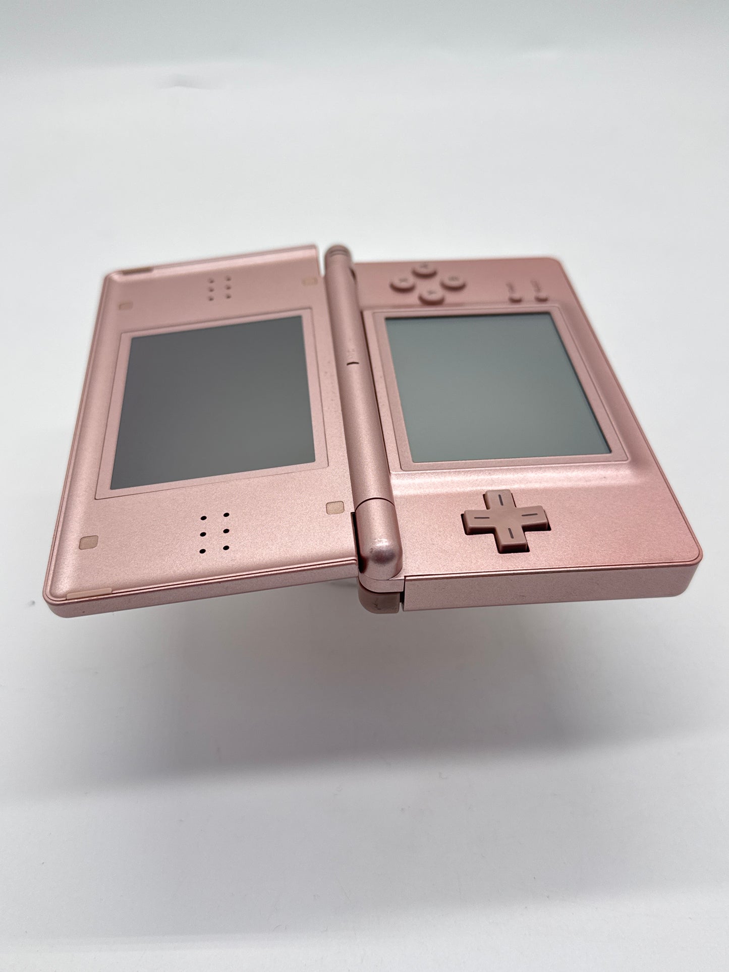 Nintendo DS Lite USG-001 Metallic Rose Console #49 Bad Hinge