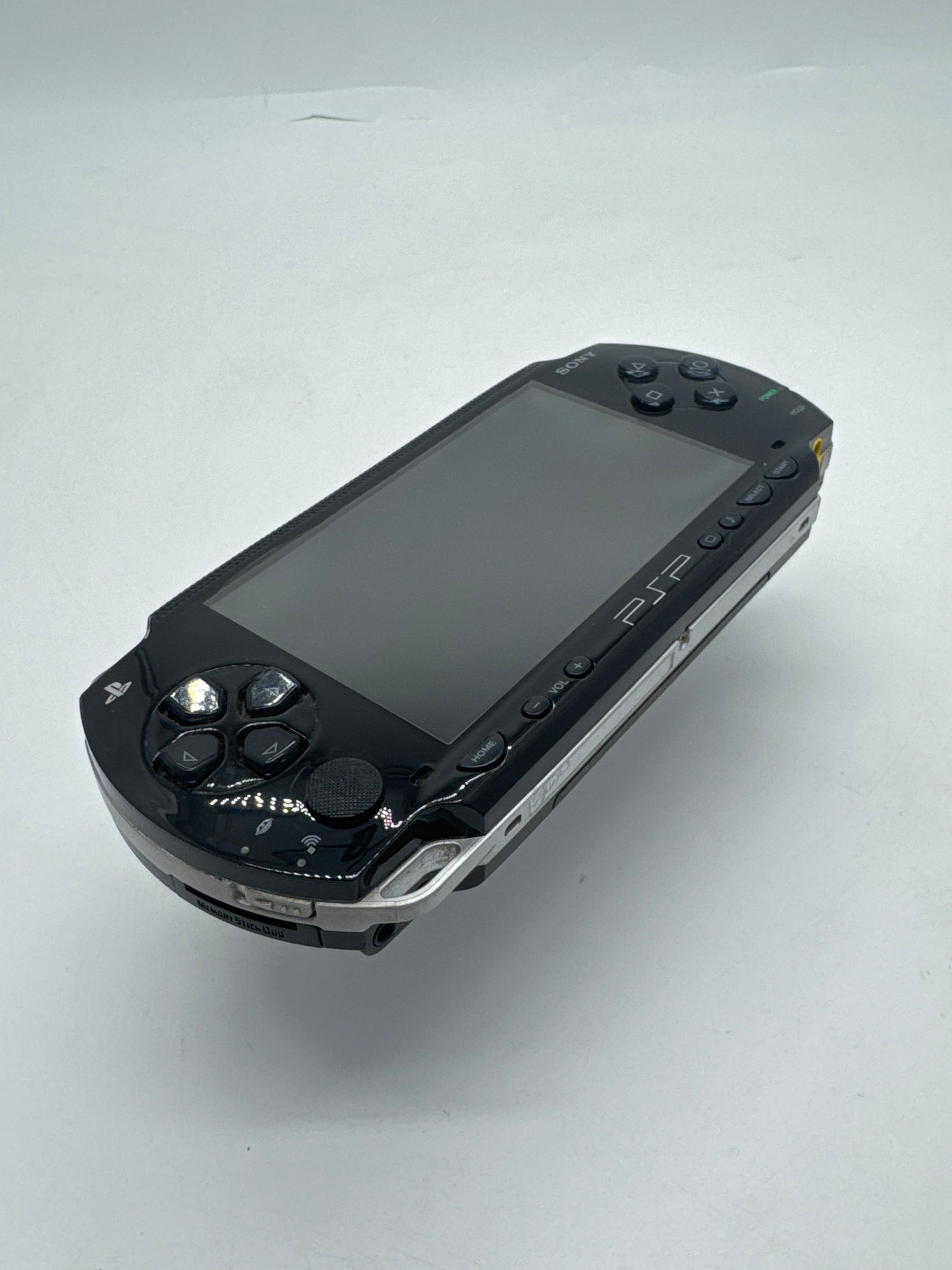 Sony PSP-1000 Piano Black Console #76 w/3600mAh Battery & No Charger