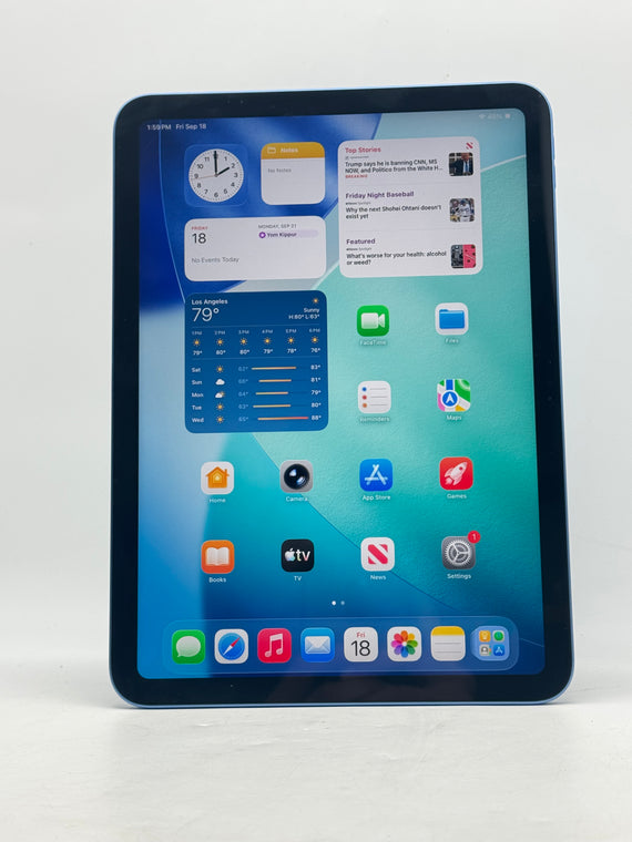Apple iPad 11" 11th Gen A16 Chip Wi-Fi 128GB Blue A3354