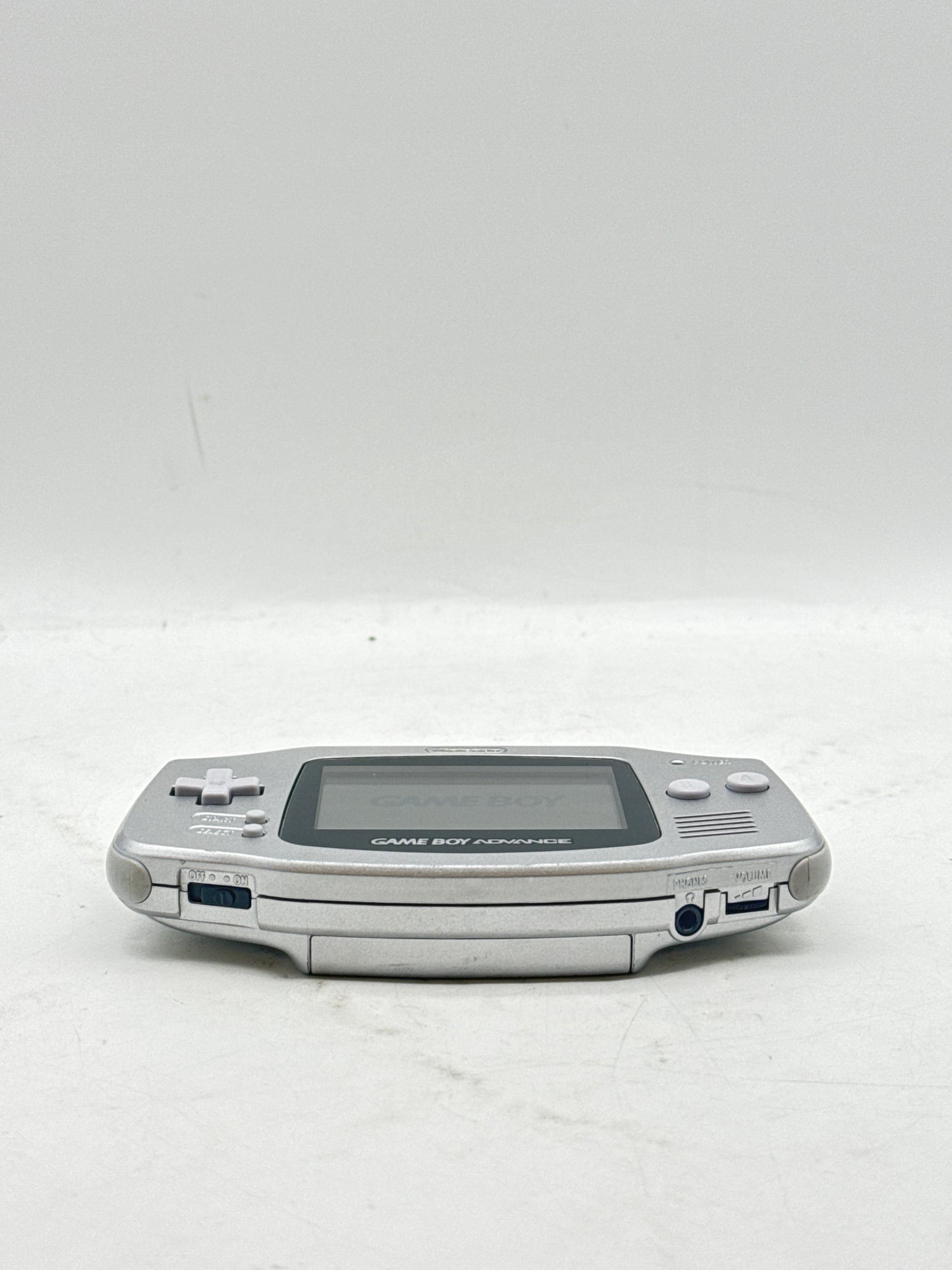 Nintendo Game Boy Advance AGB-001 Handheld Game Console Metallic Silver