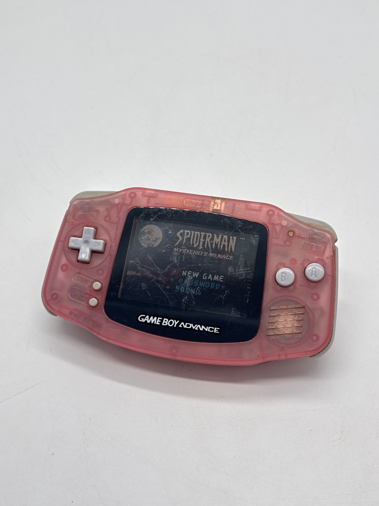 Nintendo Game Boy Advance AGB-001 Milky Pink Console #4