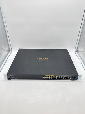 Lot of 2 Aruba 2530-24G PoE+ J9773A 24-Port Gigabit Network Switch