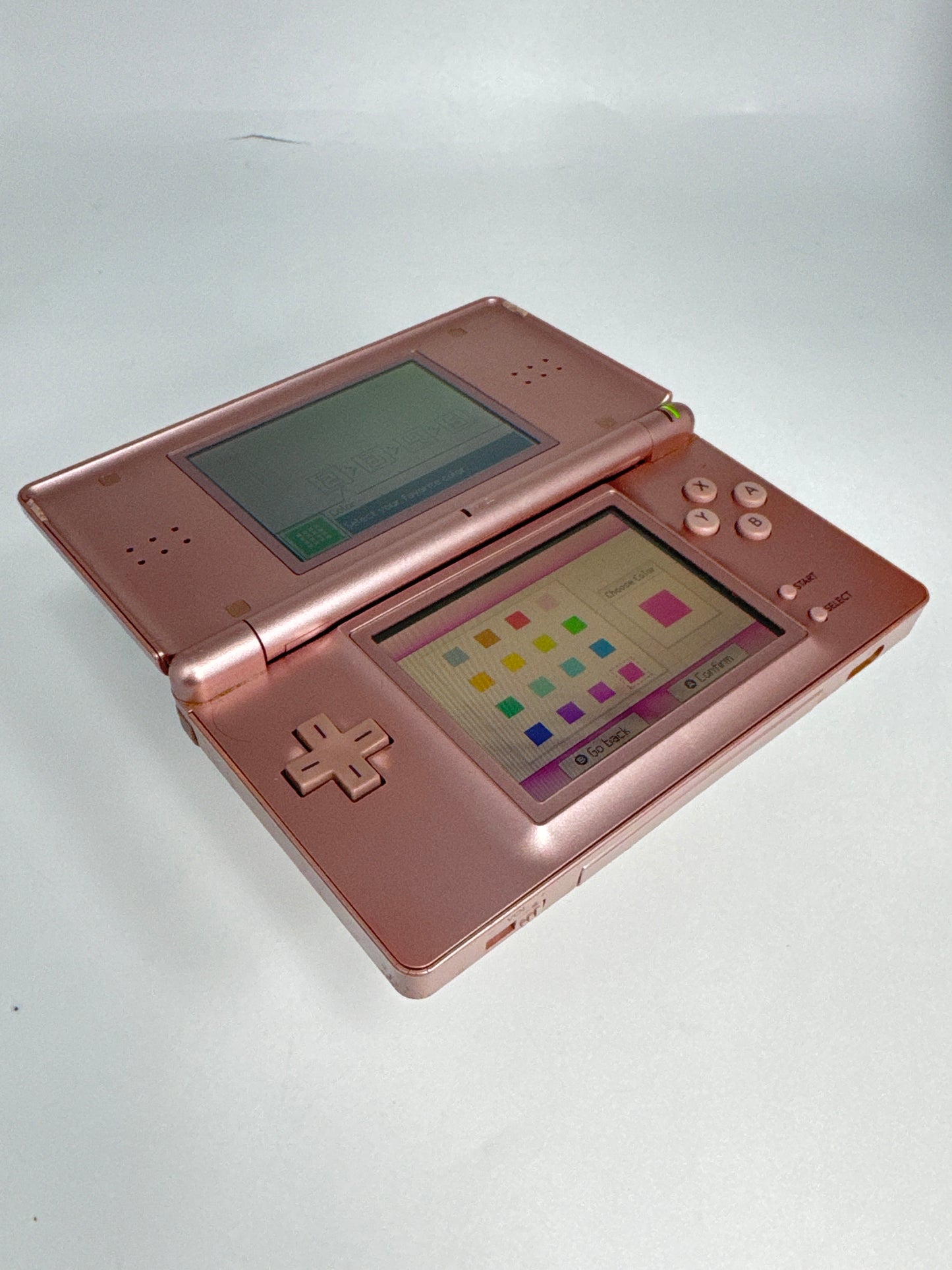 Nintendo DS Lite USG-001 Metallic Rose Console w/ Stylus #47