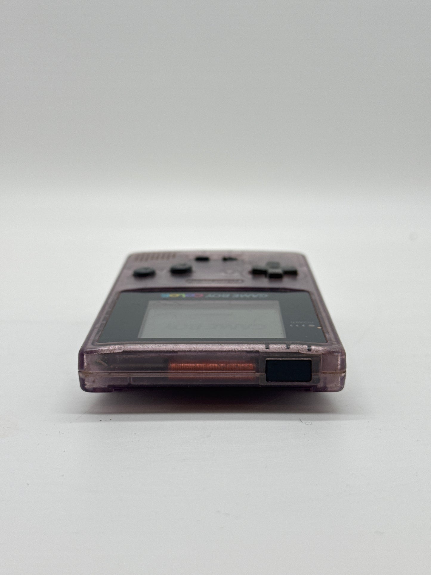 Used Nintendo Game Boy Color (CGB-001) 1998 - Clear Purple