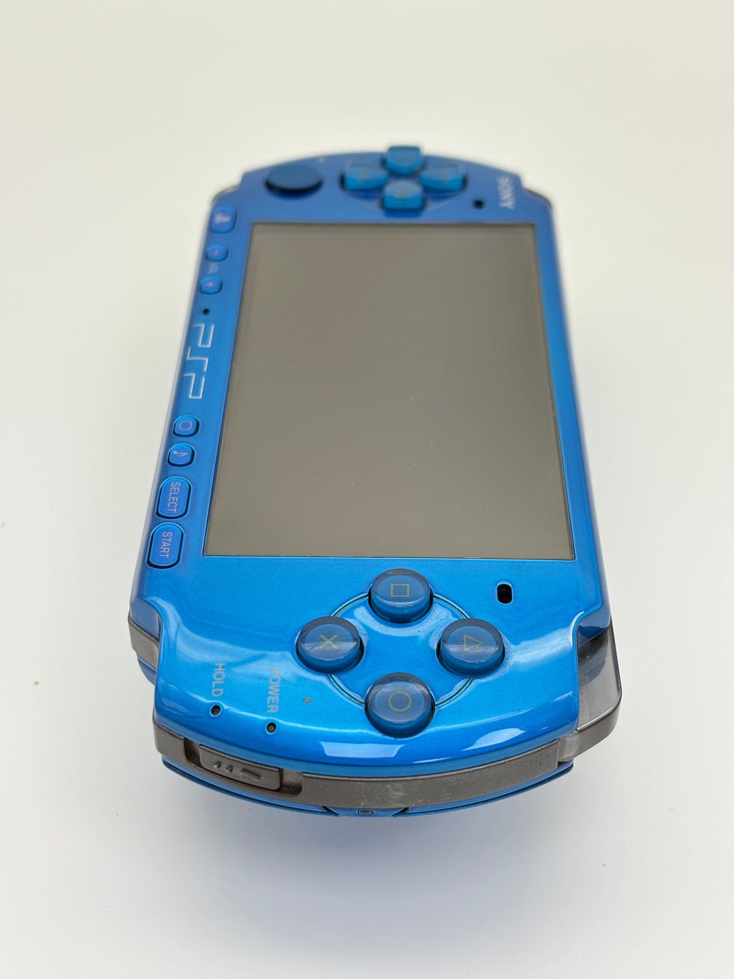 Sony PSP-3000 Vibrant Blue Console #216 w/2400 mAh Battery