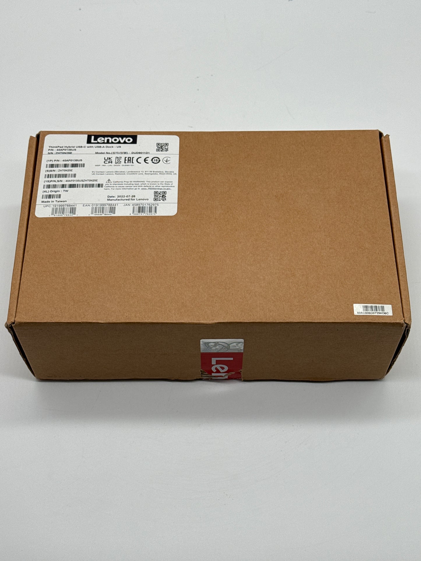 Lenovo ThinkPad Hybrid USB-C with USB-A Dock US 40AF0135US - New in Open Box