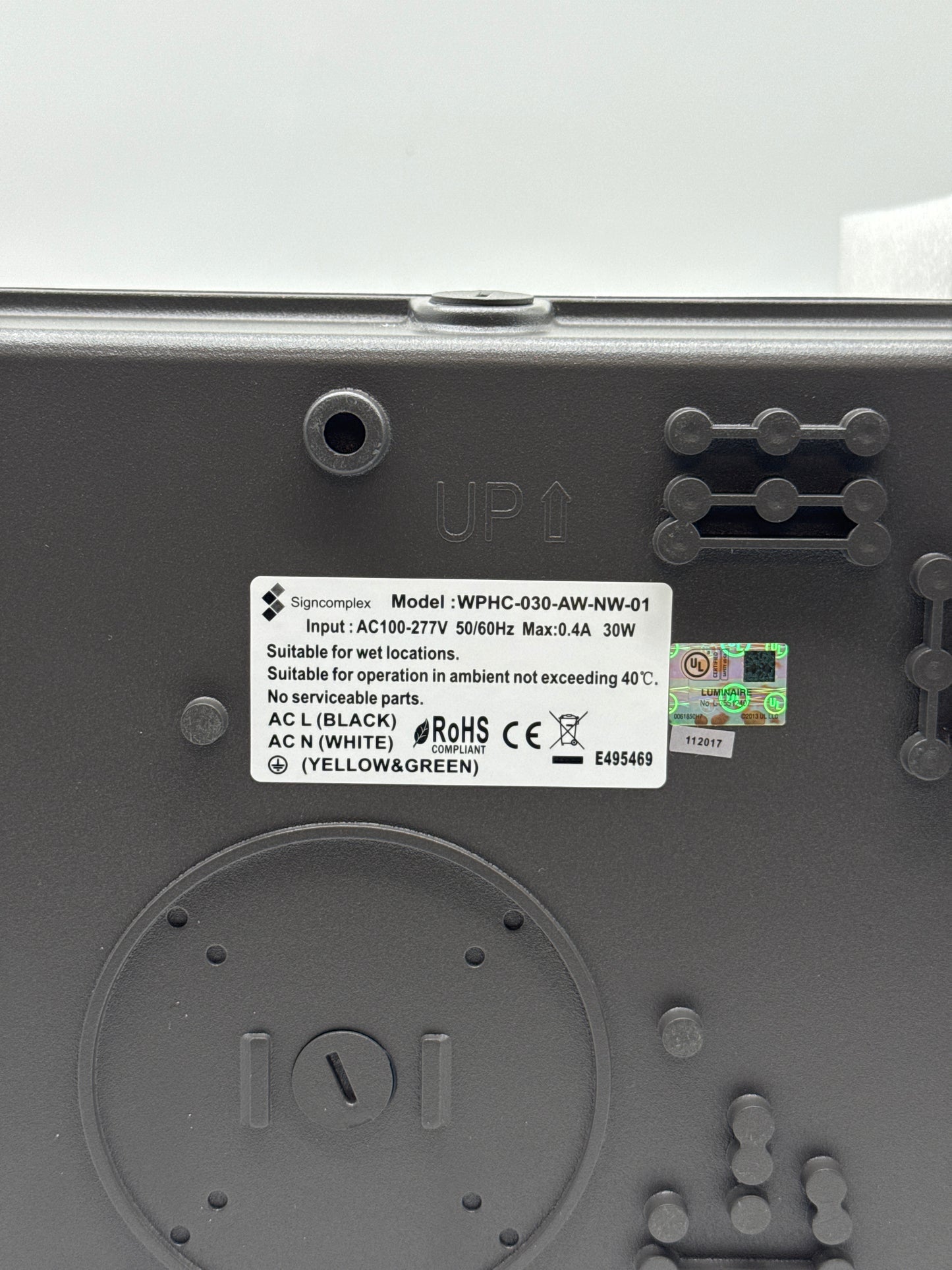 Sign Complex Led Wall Pack - WPHC-030-AW-NW-01