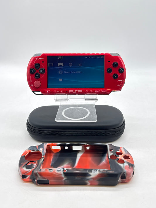 Sony PSP 3000 Handheld console Radiant Red