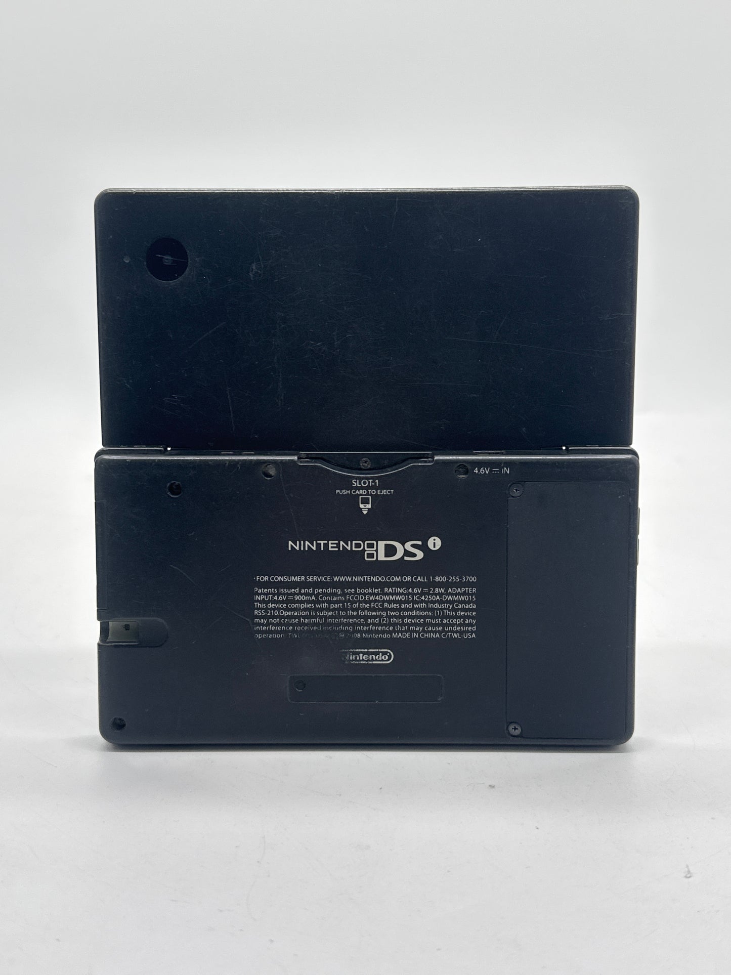 Nintendo DSi TWL-001(USA) Black Console Only #343 No Stylus No Charger