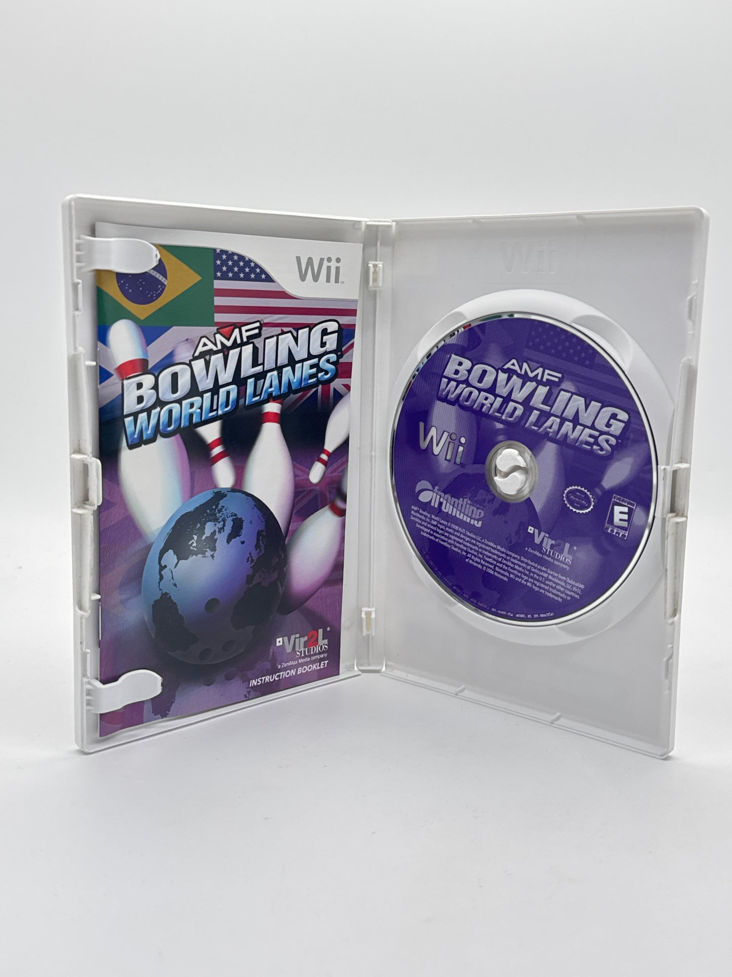 AMF Bowling: World Lanes (Nintendo Wii, 2008) CIB