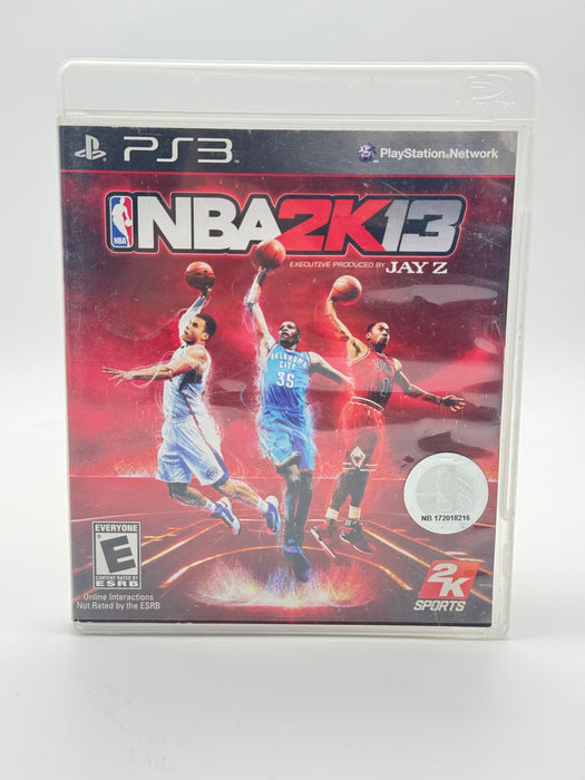 NBA 2K13 Sony PlayStation 3 PS3 Video Game Free Shipping