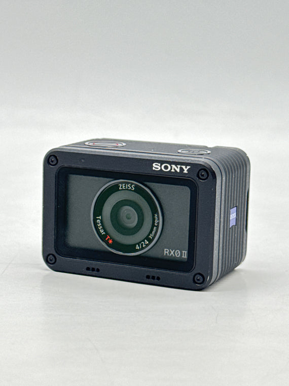 SONY DSC-RX0M2 RX0 II 4K Action Camera Black