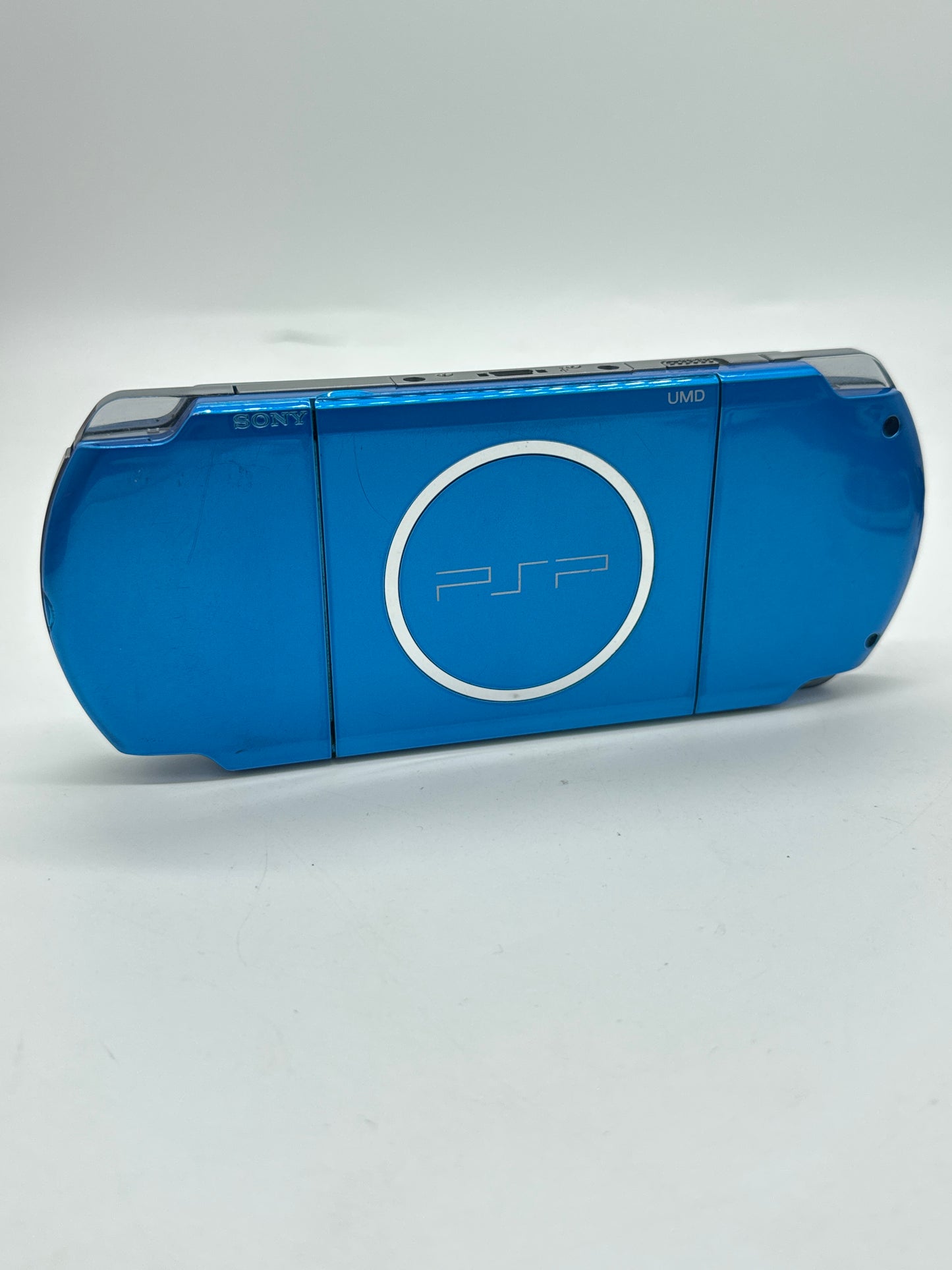 Sony PSP-3000 Blue Console #55 w/ 1200mAh Battery No Charger