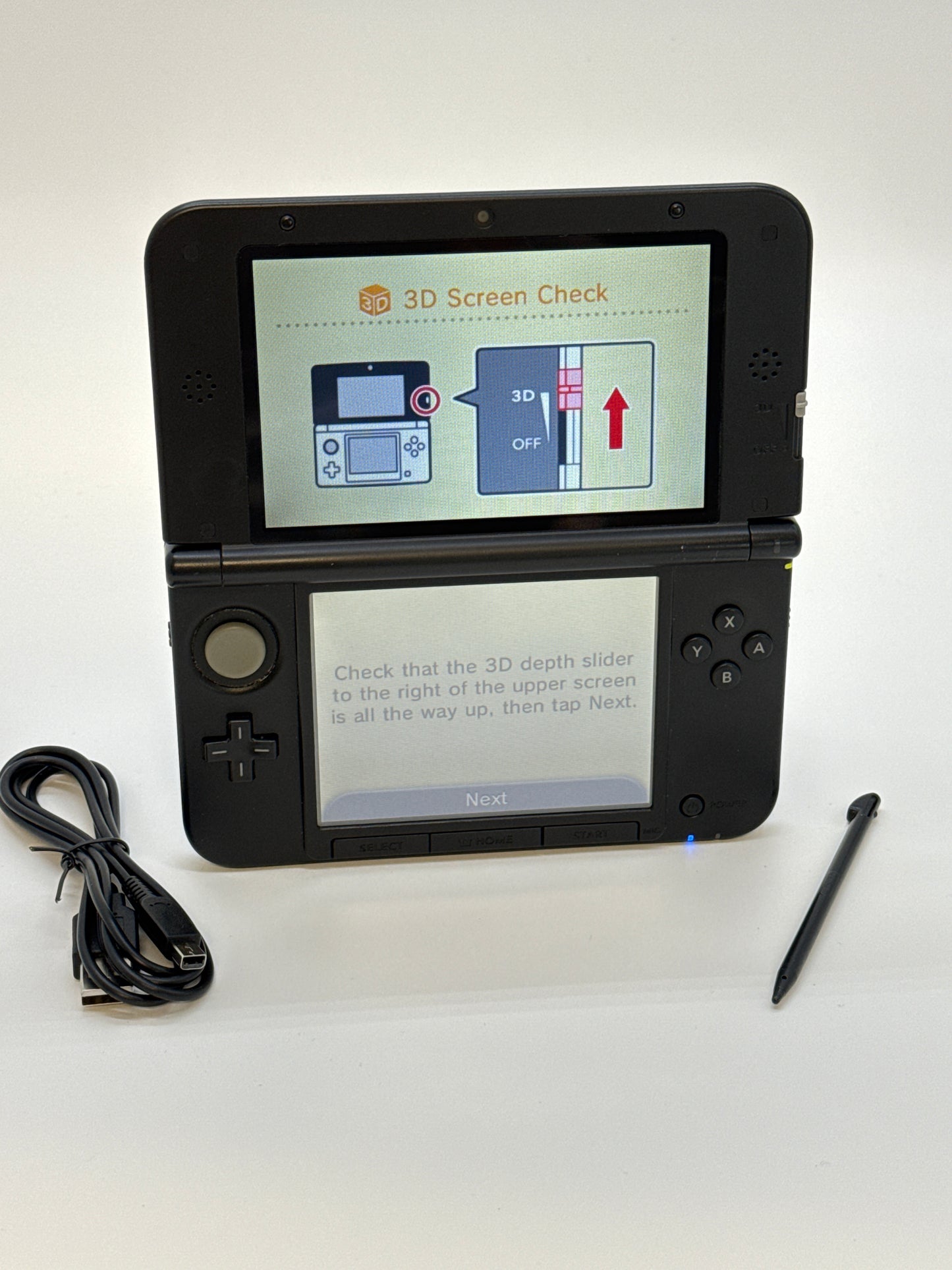 Nintendo 3DS XL LL SPR-001(JPN) Blue/Black Console #8