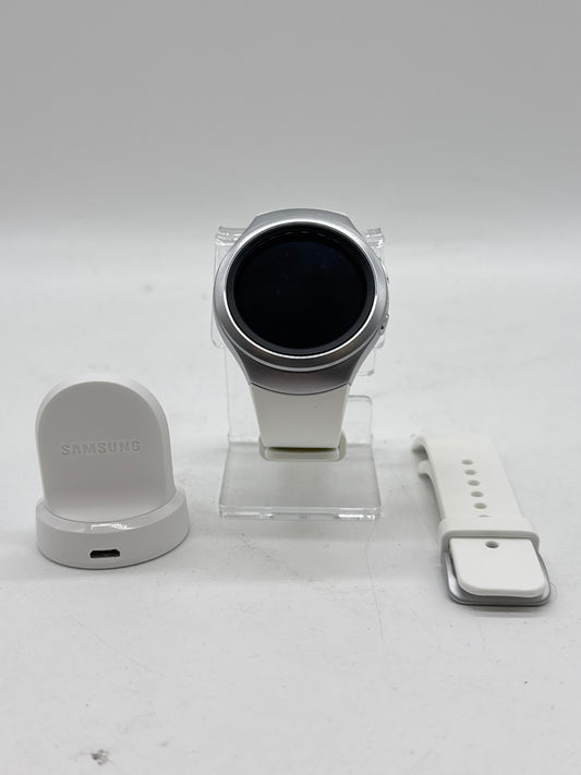Samsung S2 Smart Watch Black Unlocked Medium Leather GPS Cellular MPN N/A