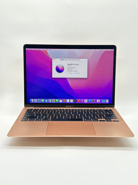 2020 Apple MacBook Air 13.3" M1 8GB RAM 256GB SSD A2337 Rose Gold