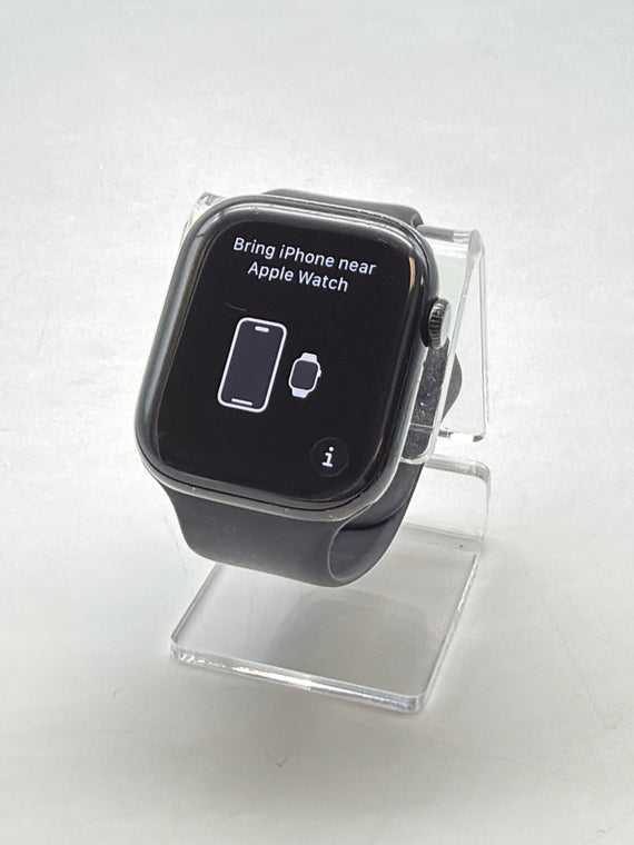 Unlocked Apple Watch 10 A3003 46mm GPS + Cellular Jet Black Aluminum