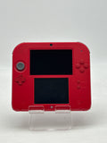 Nintendo 2DS FTR-001 Red Handheld Video Game Console image 1