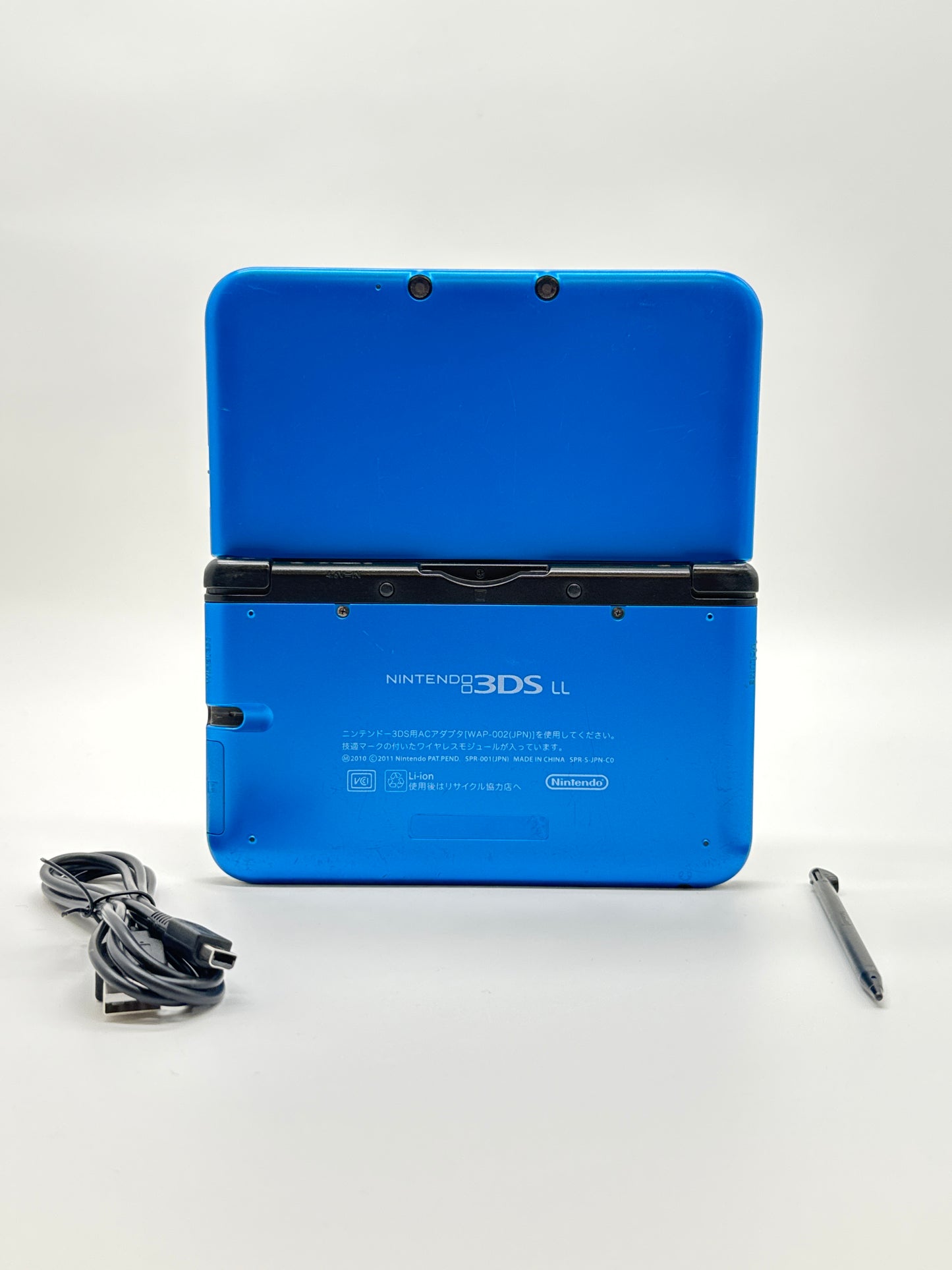 Nintendo 3DS XL LL SPR-001(JPN) Metallic Blue Console #26
