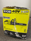 New Ryobi RY405100 14" 40V HP Brushless Chainsaw Kit w/ 4.0 Ah Battery & Charger image 3