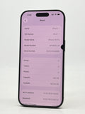 T-Mobile Apple iPhone 16 Pro A3083 128GB Black 91% BH - Black Spot on Screen image 2