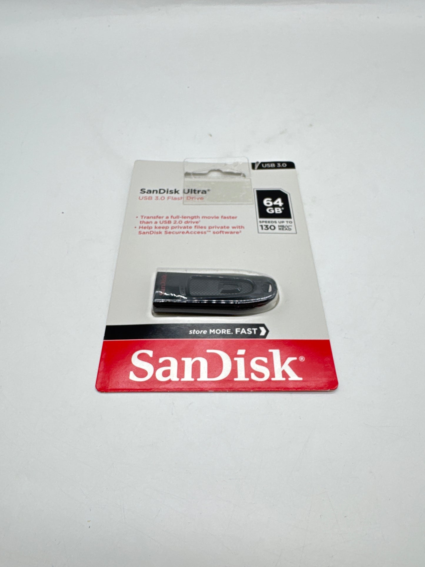 New SanDisk Ultra USB Stick 64GB 3.0 Flash Disk Drive