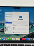 2022 Apple MacBook Air 13.6" A2681 M2 8C-CPU 8C-GPU 8GB RAM 256GB SSD Starlight image 2