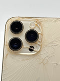 Verizon Apple iPhone 14 Pro Max A2651 128GB Gold 83% BH - Cracked Read! image 6