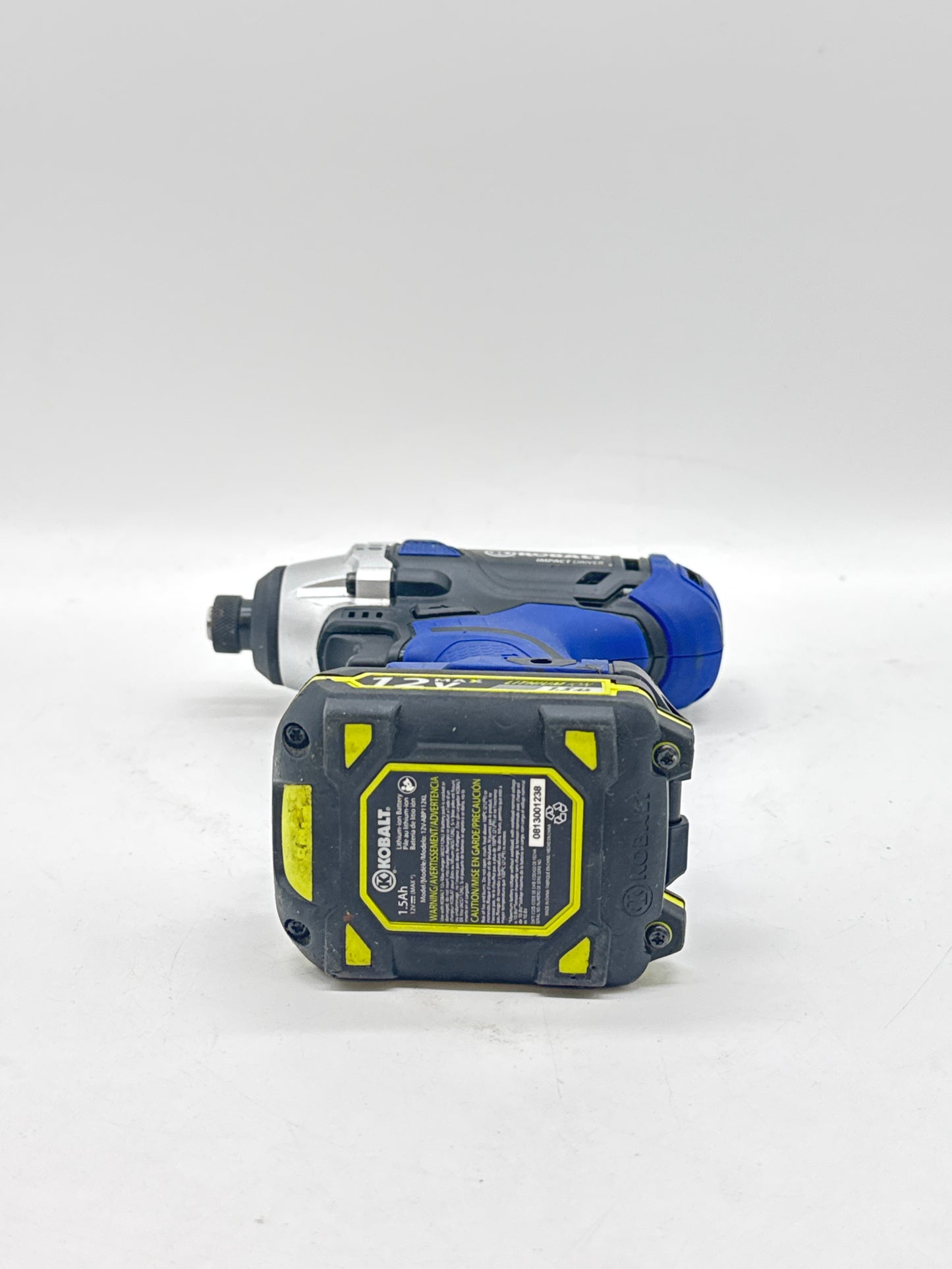 Kobalt Impact Driver CID120KU 1/4 Inch Power Tool with Battery
