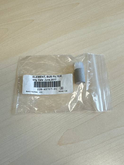 New Shimadzu 228-45707-91 Stainless Steel Suction Filter Element - Lot of 32