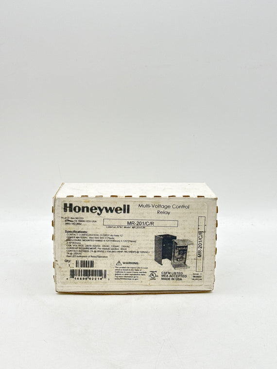 Honeywell MR-201/C/R Multi-Voltage Control Relay HVAC Industrial Open Box