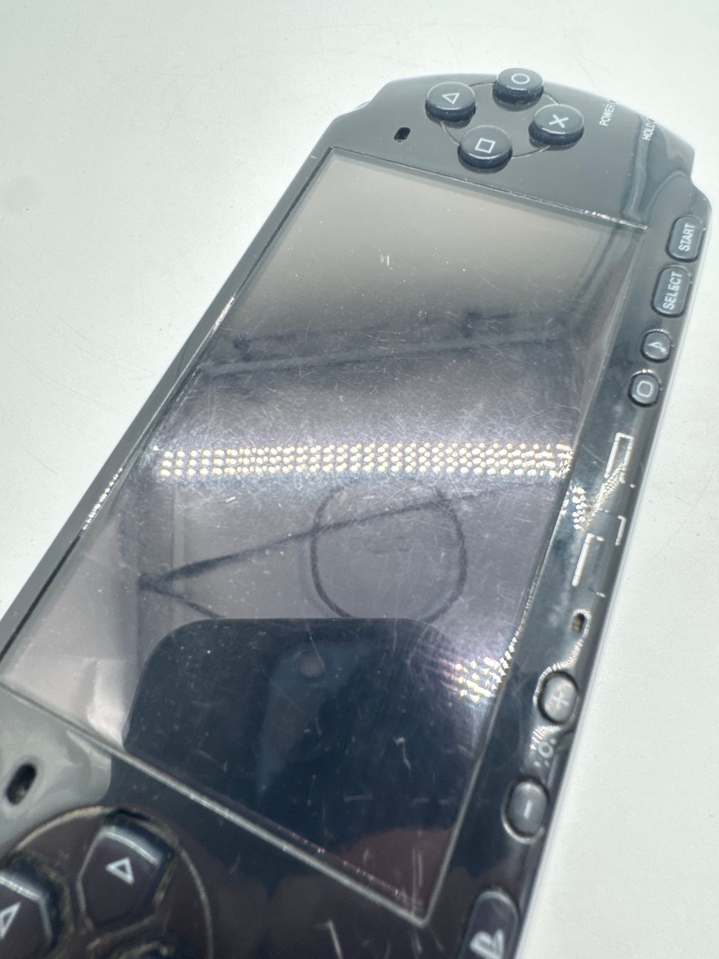 Sony PSP-3010 Piano Black Console #46 w/ 1200mAh Battery No Charger