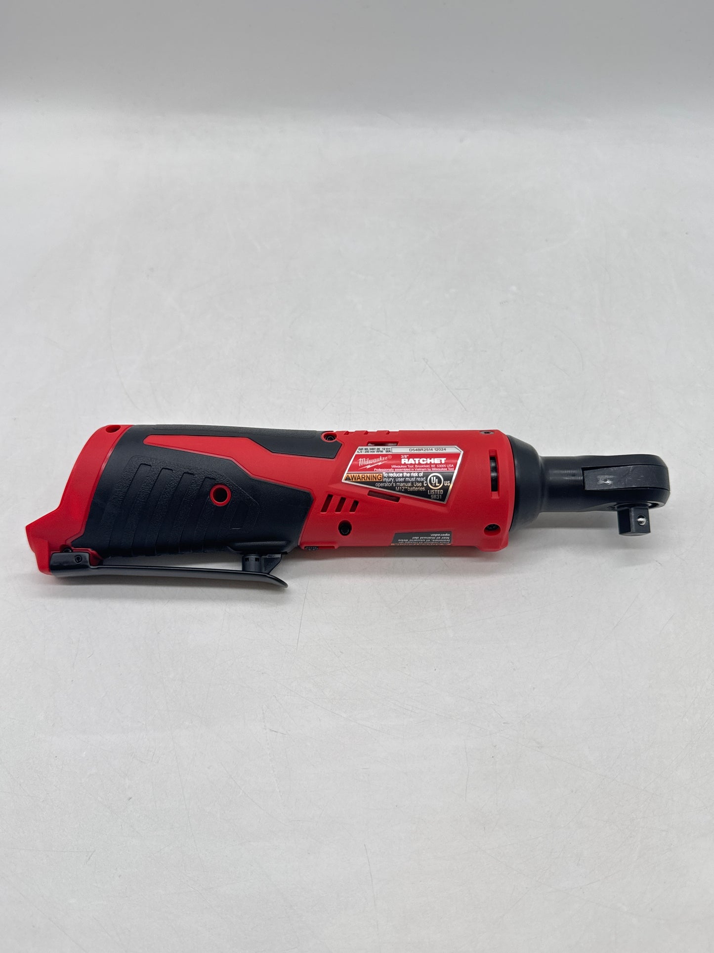 Milwaukee 2457-20 M12 12V 3/8" Inch Cordless Ratchet Tool Only - New No Box