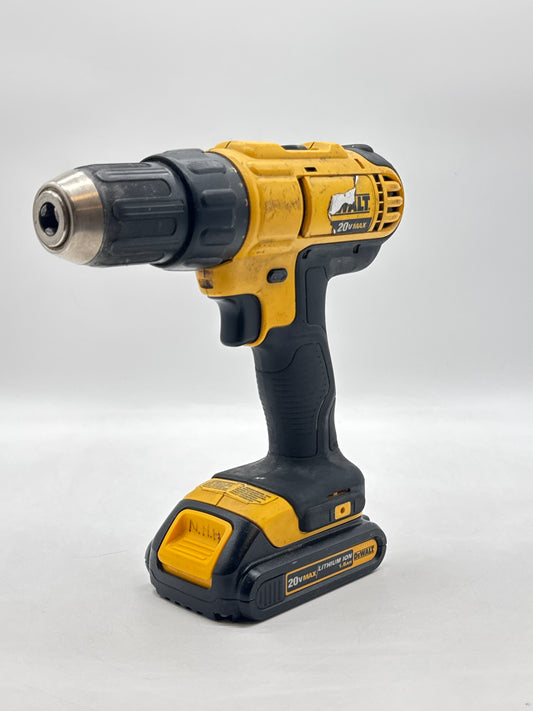 Untested DeWalt DCD771 20V Cordless 1/2" Drill Driver w/Battery