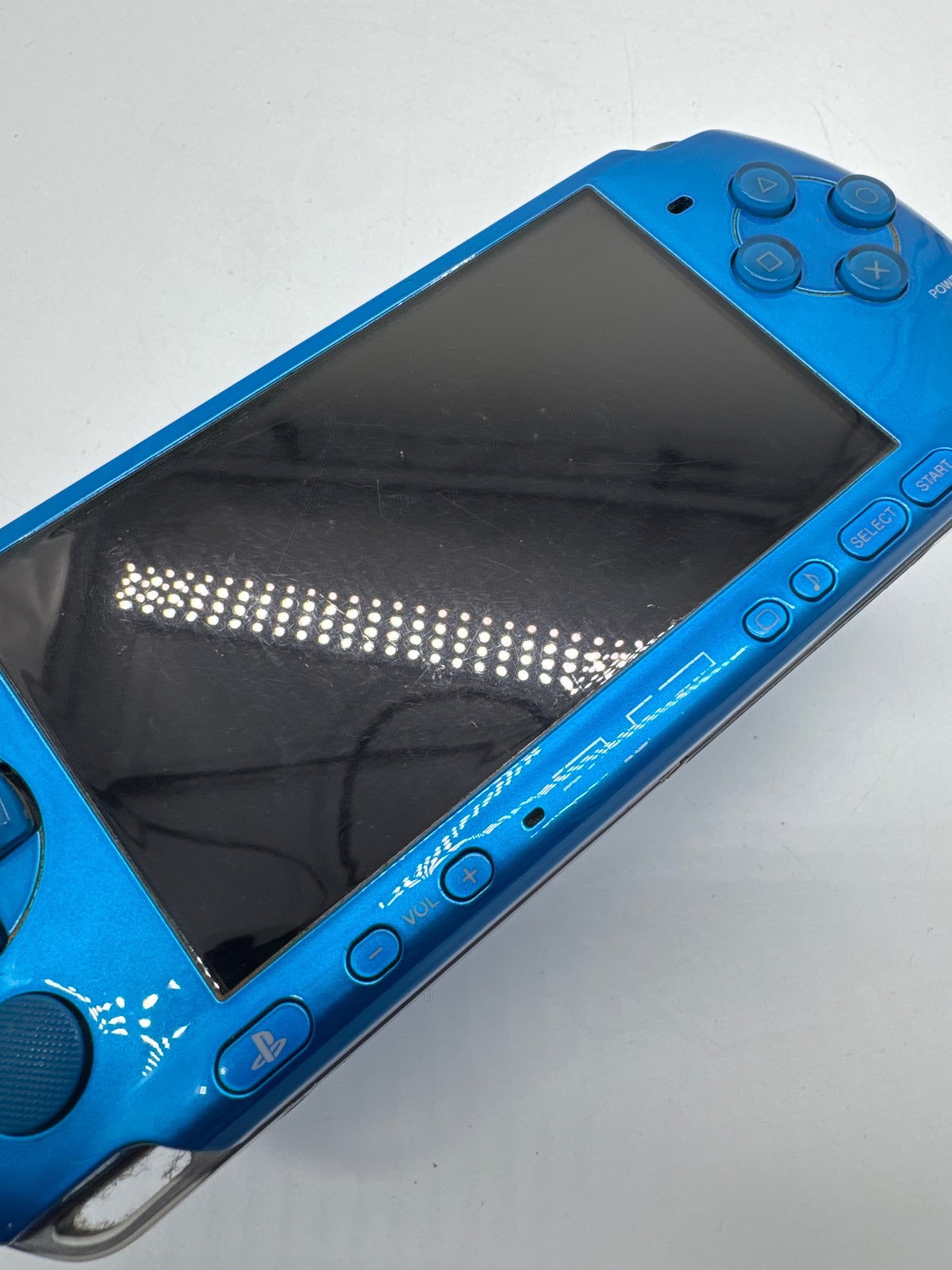 Sony PSP-3000 Blue Console #442 w/ 1200mAh Battery