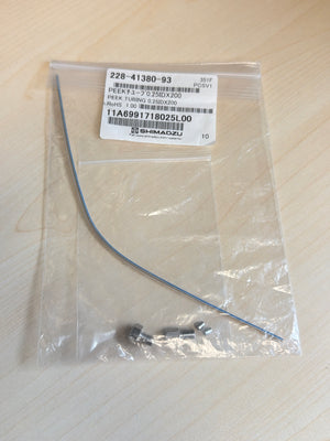 New Shimadzu 228-41380-93 PEEK tubing - Lot of 13