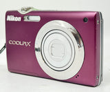 Nikon COOLPIX S3000 12MP 4x Zoom Purple Digital Camera image 5