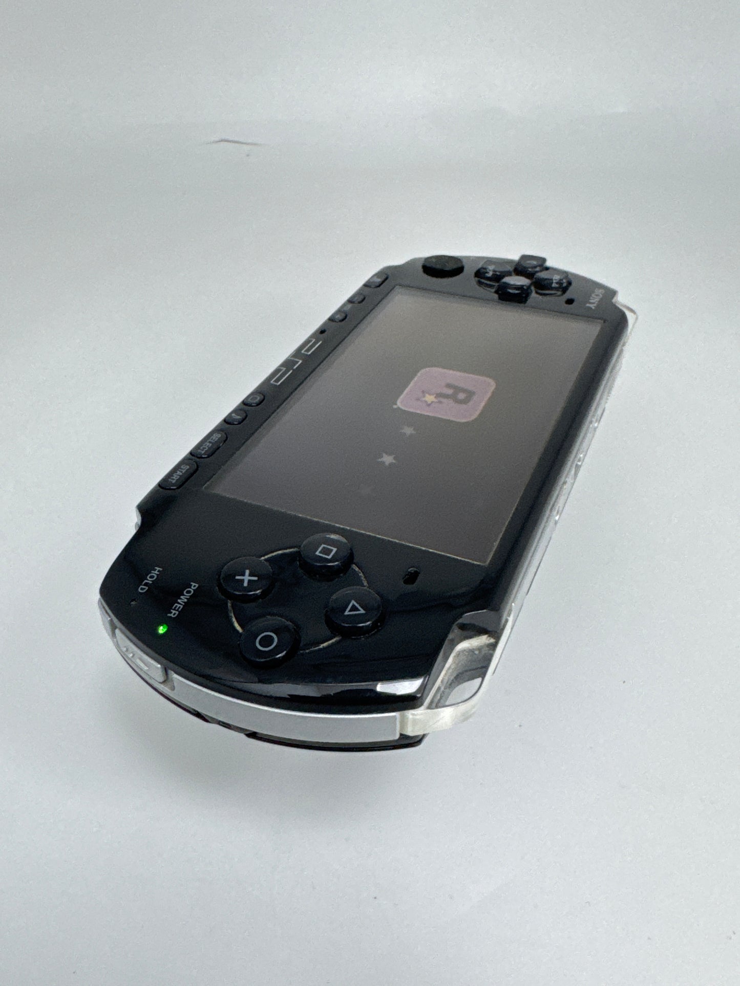 Sony PSP-3000 Piano Black Console #435 w/ 1200mAh Battery BAD X O Buttons AS IS