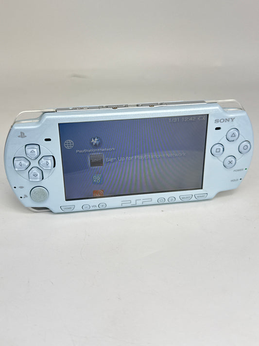 Sony PSP-2000 Blue Console #66 w/ 1200mAh Battery No Charger