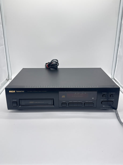 RCA CD-9300 Compact Disc Changer FOR PARTS Missing Tray Powers On