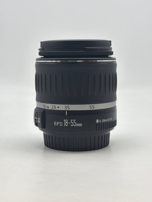 Canon EF-S 18-55mm f/3.5-5.6 Zoom Lens Black